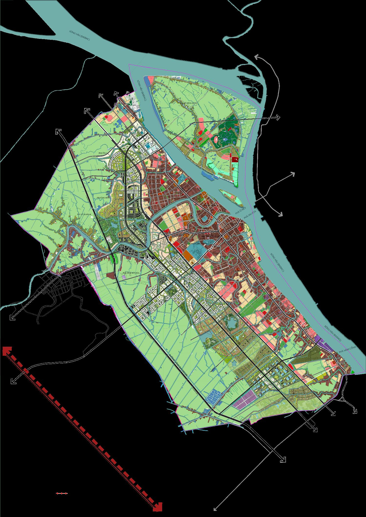 WEST OF LONG XUAN CITY PLANNING- AN GIANG PROVINCE