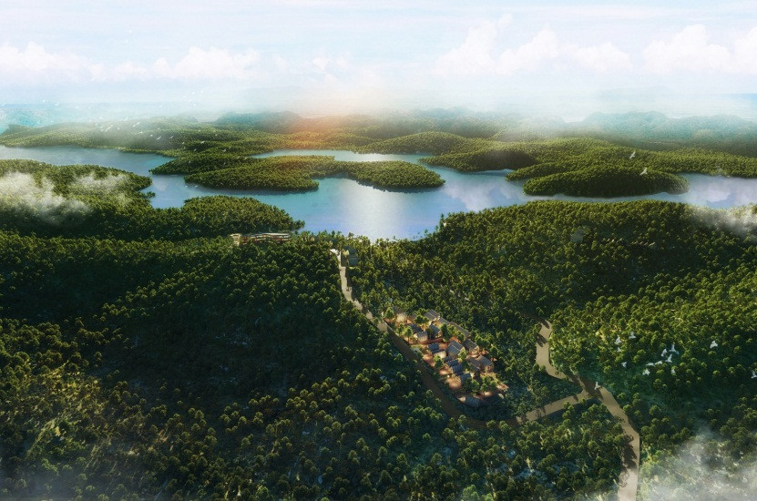 DETAILED PLANNING OF WELCOME CENTER FOR TUYEN LAM LAKE TOURIST AREA