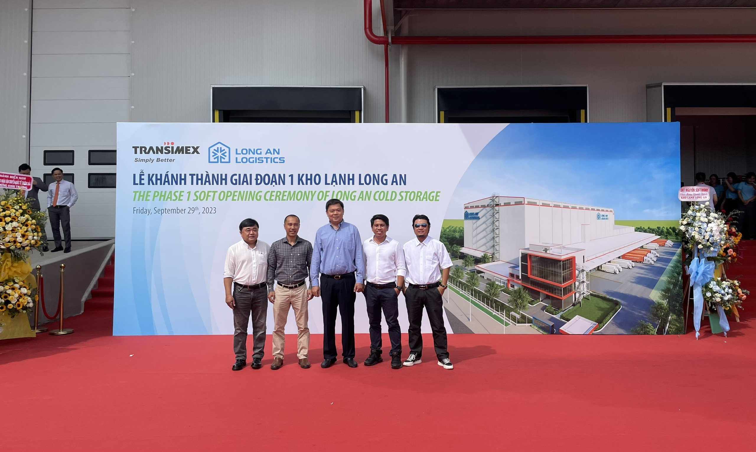 OPENING CEREMONY OF LONG AN COLD STORAGE PROJECT PHASE 1