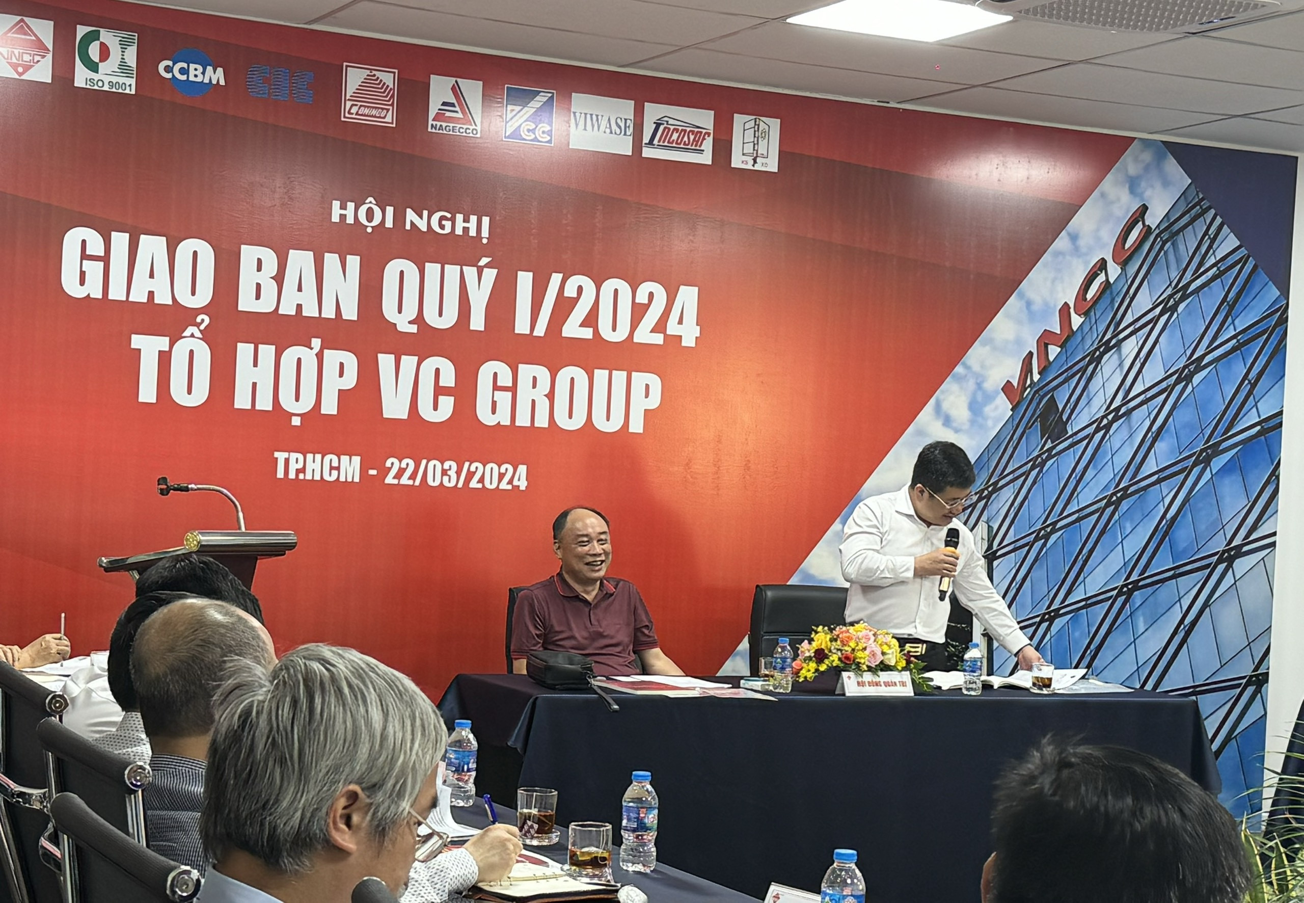 CONFERENCE FOR THE FIRST QUARTER 2024 OF VC GROUP HELD AT GENERAL CONSTRUCTION CONSULTING JOINT STOCK COMPANY ON MARCH 22, 2024