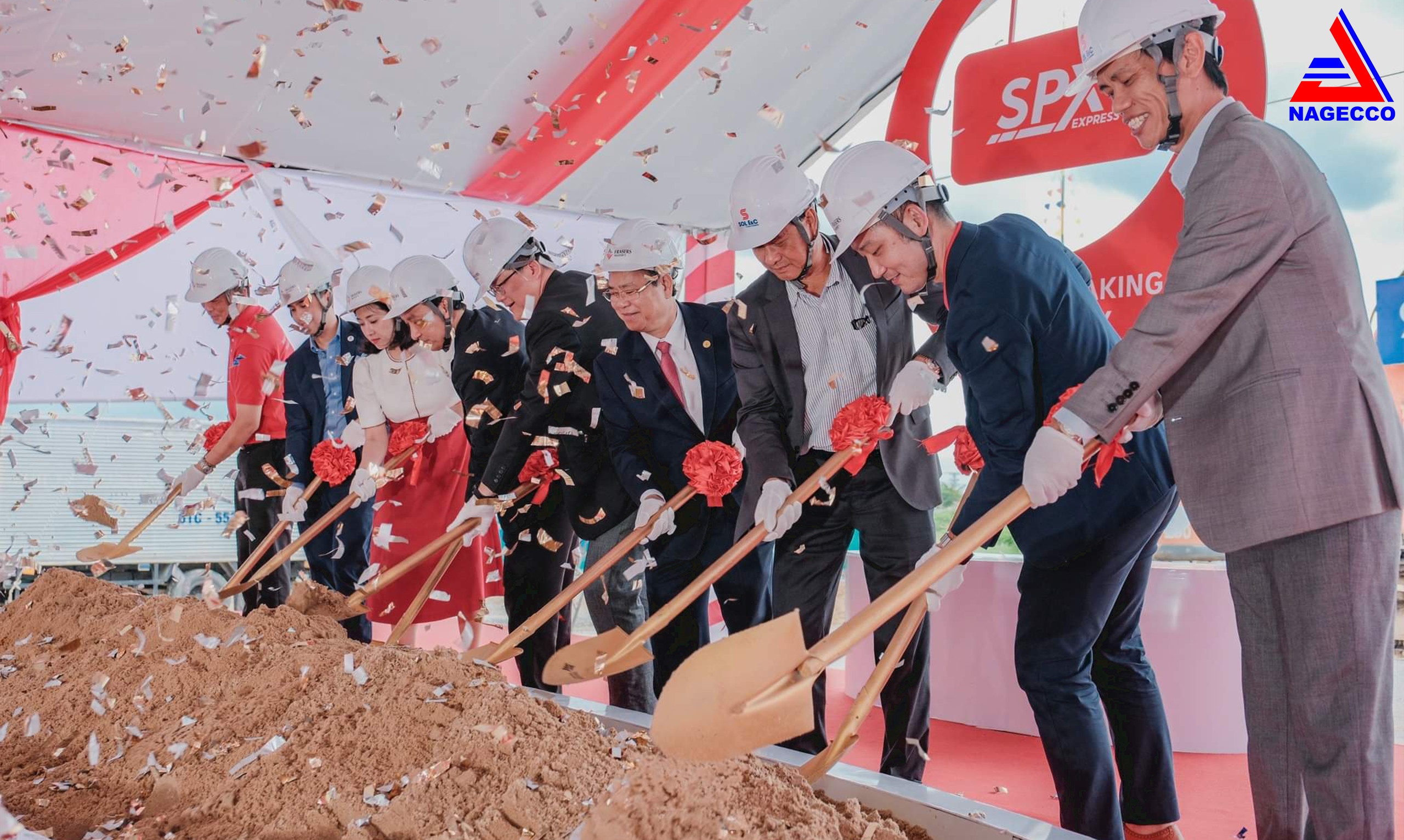 SPX AUTOMATED SORTING CENTER GROUNDBREAKING CEREMONY