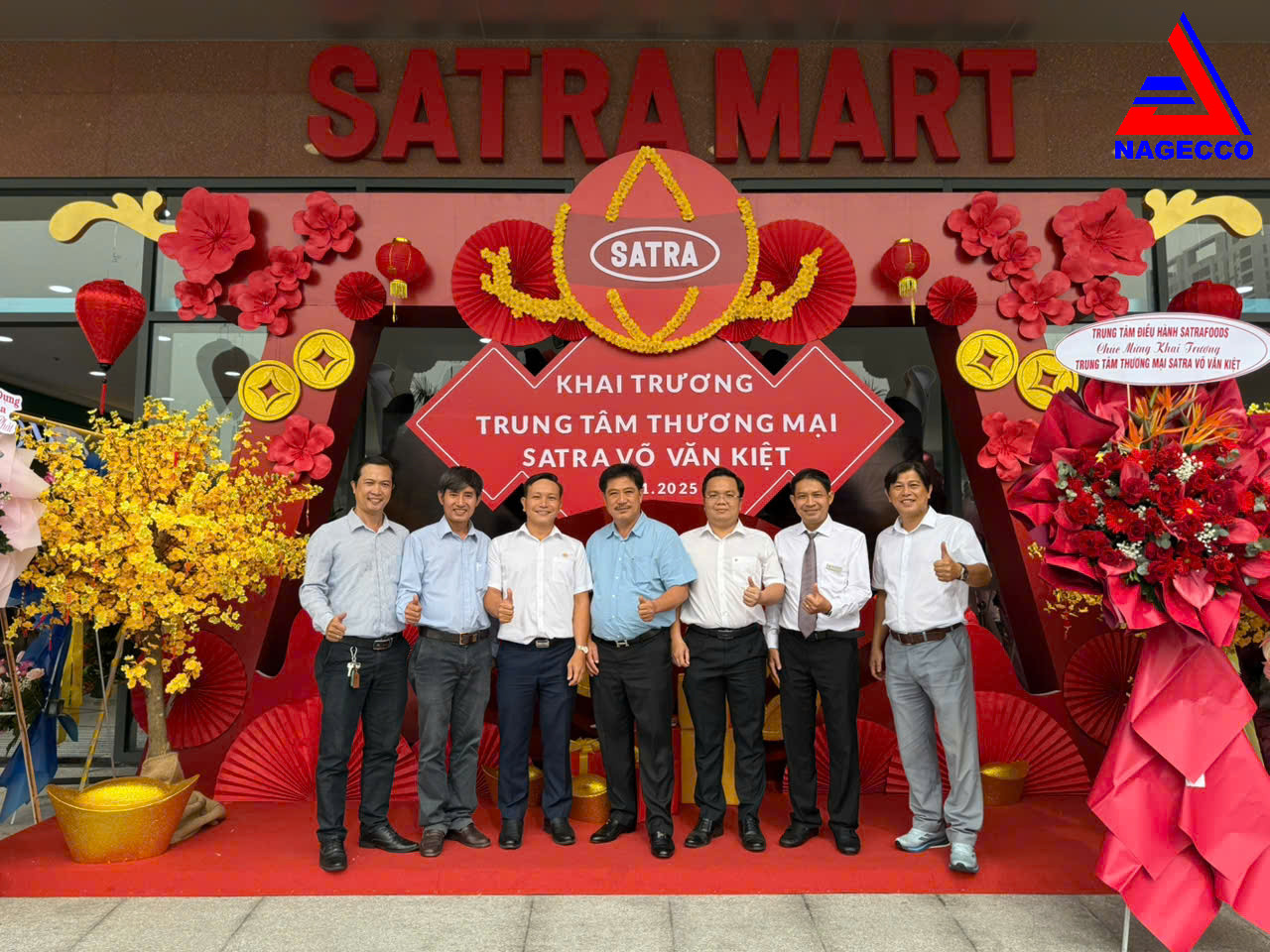 OPENING CEREMONY OF SATRA VO VAN KIET COMMERCIAL CENTER (Centre Mall)