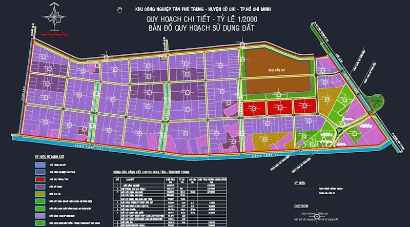 Lập quy hoạch chi tiết tỷ lệ 1/2000 KCN Tân Phú Trung