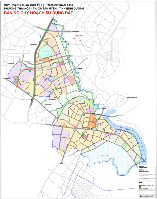 Quy hoạch phân khu Phường Thái Hòa tỷ lệ 1/2000 đến năm 2020, tầm nhìn đến năm 2023