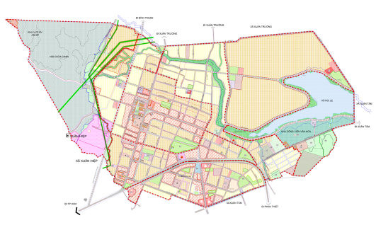 Quy Hoạch Chung Đô Thị Thị trấn Gia Ray, Huyện Xuân Lộc, Tỉnh Đồng Nai đến năm 2035, tầm nhìn đến năm 2050