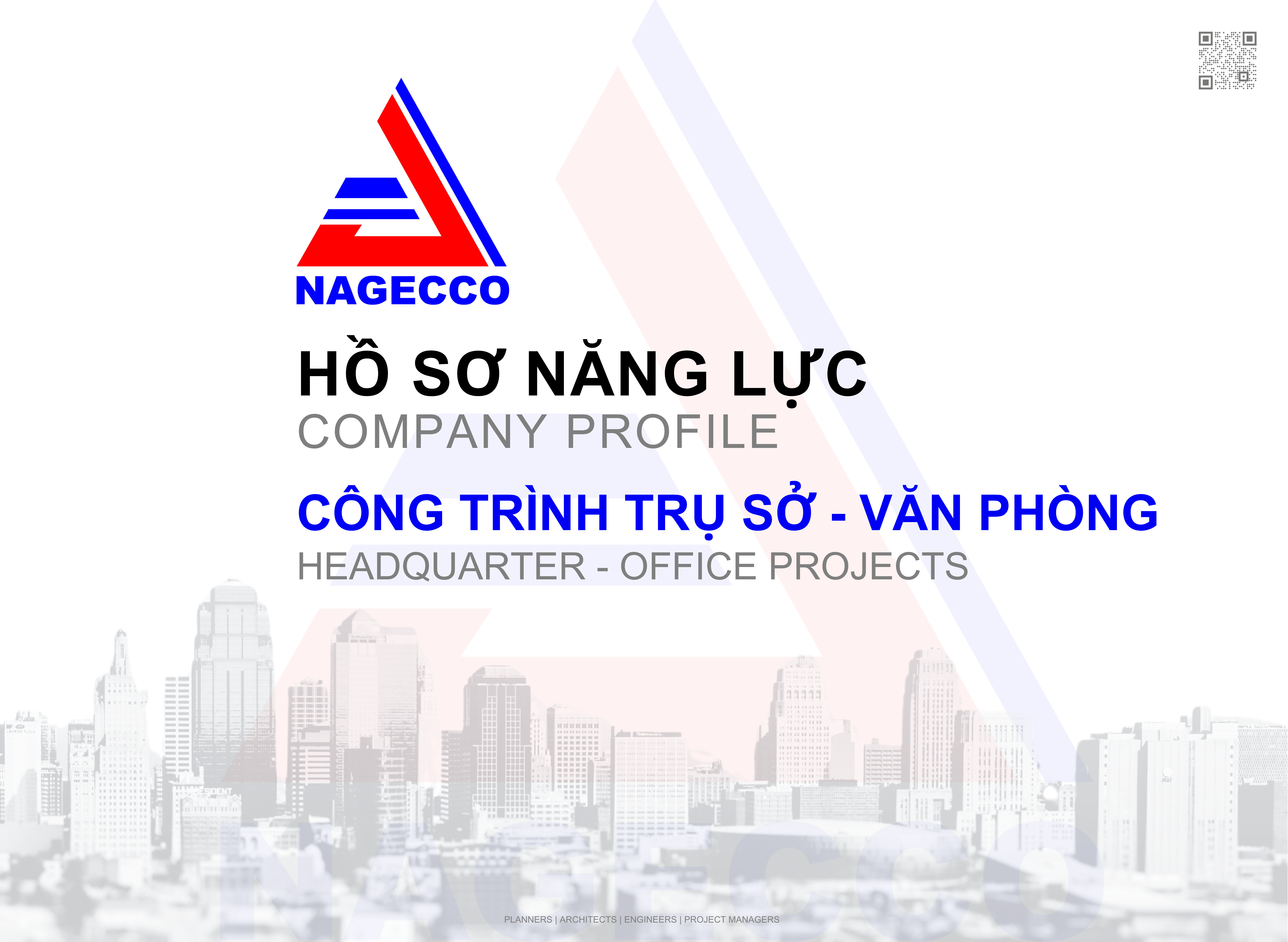 HỒ SƠ NĂNG LỰC CÔNG TRÌNH TRỤ SỞ VĂN PHÒNG - NAGECCO