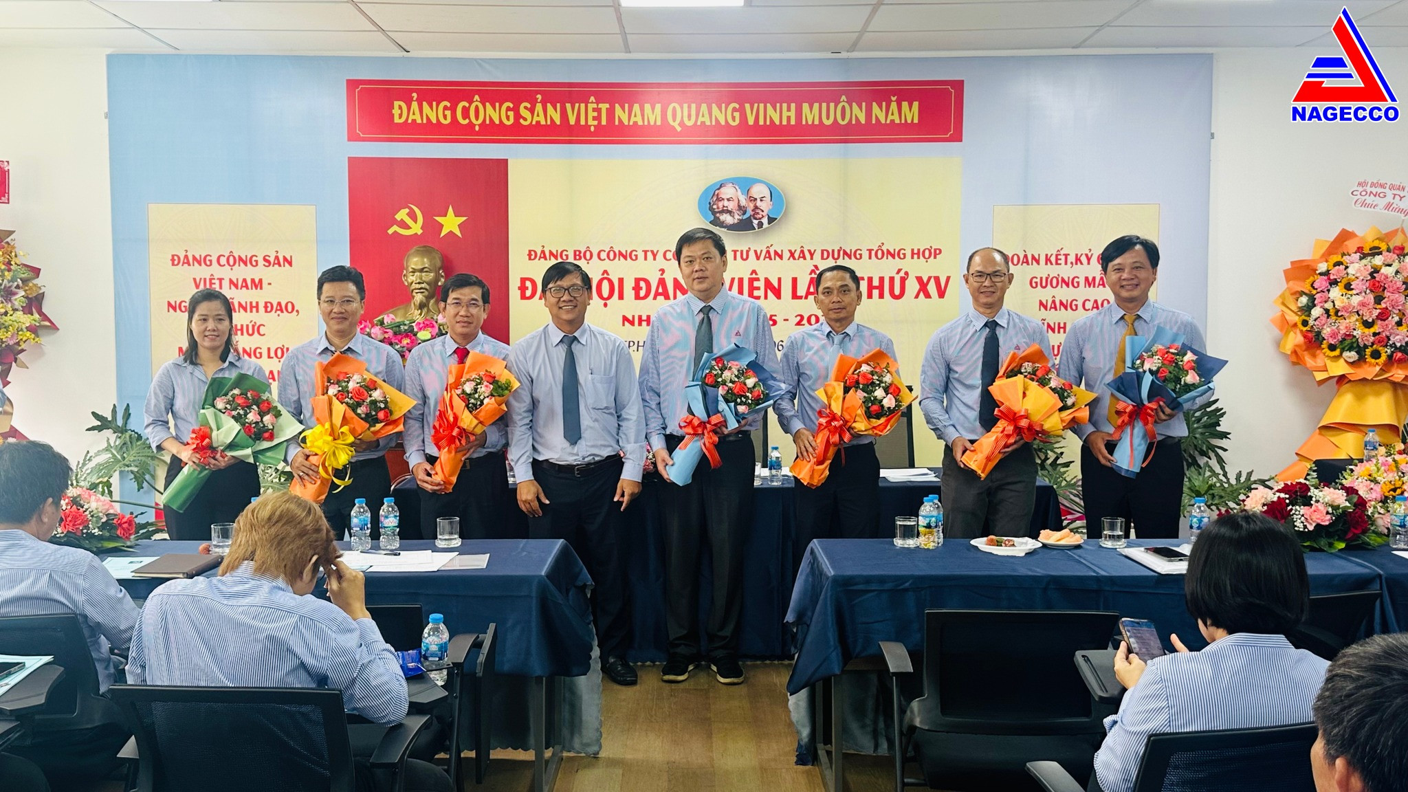 NAGECCO TỔ CHỨC THÀNH CÔNG ĐẠI HỘI ĐẢNG BỘ LẦN THỨ XV, ĐỊNH HƯỚNG PHÁT TRIỂN BỀN VỮNG GIAI ĐOẠN 2025-2030