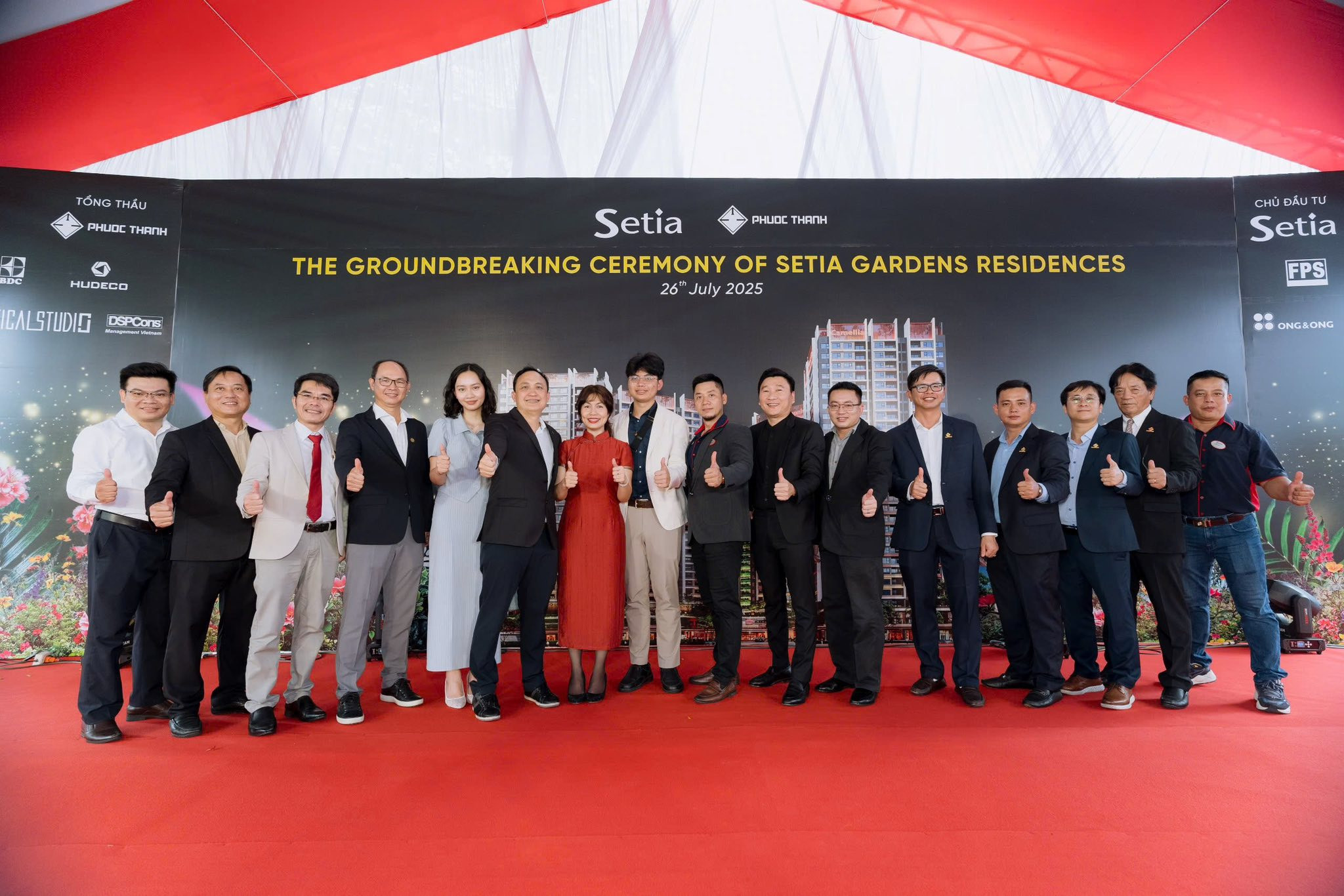 LỄ KHỞI CÔNG DỰ ÁN SETIA GARDENS RESIDENCES – DẤU ẤN HỢP TÁC VIỆT NAM – MALAYSIA