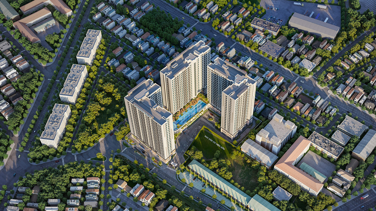 Khu nhà ở thương mại cao tầng điểm đến trung tâm (Destino Centro)