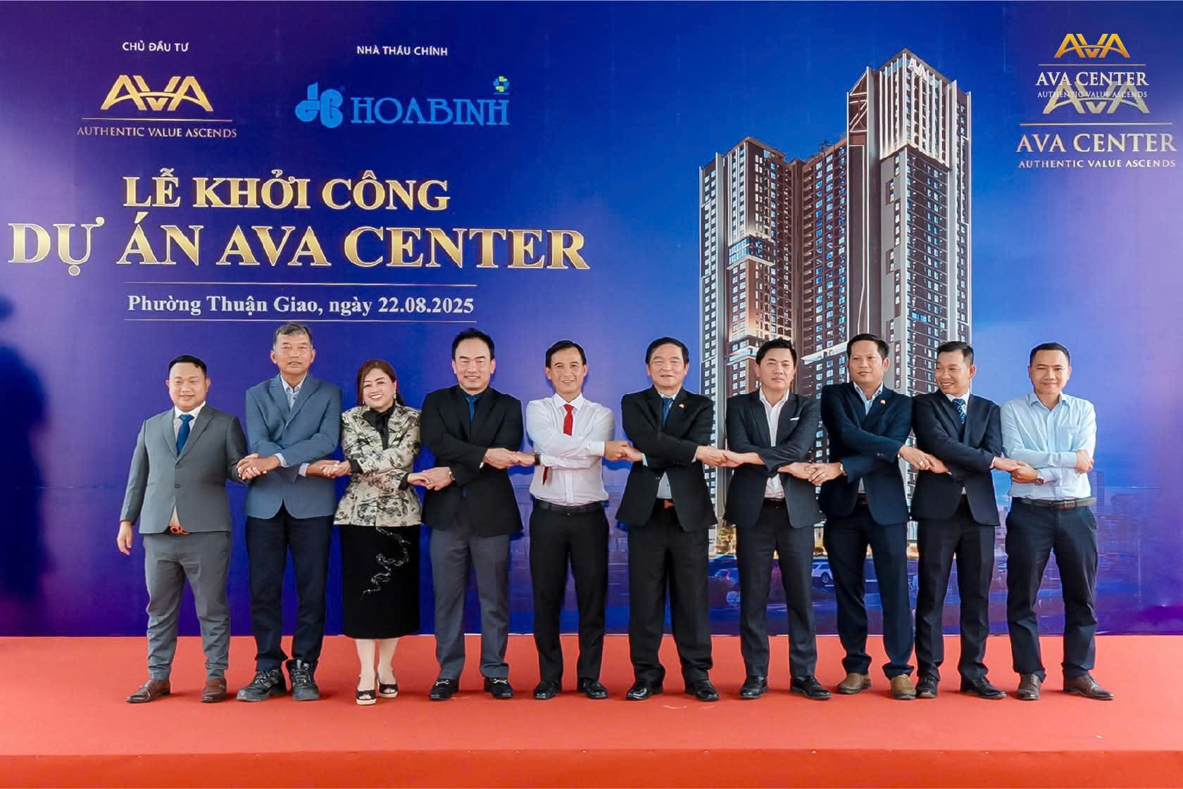 Lễ Khởi Công Dự Án AVA CENTER: Khởi Đầu Cho Biểu Tượng Sống Mới Tại TP.HCM