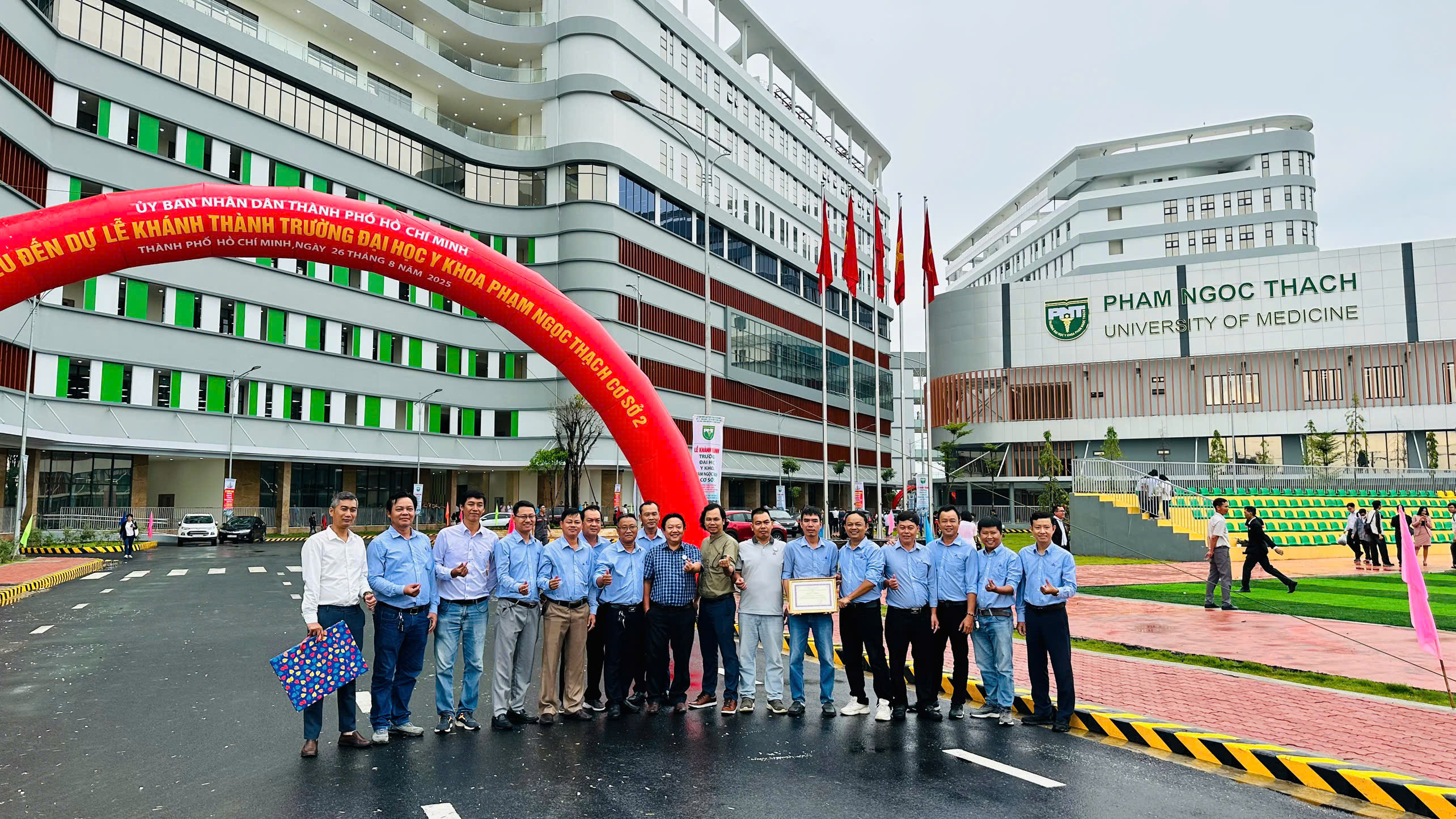 Lễ khánh thành Cơ sở 2 của Trường Đại học Y khoa Phạm Ngọc Thạch