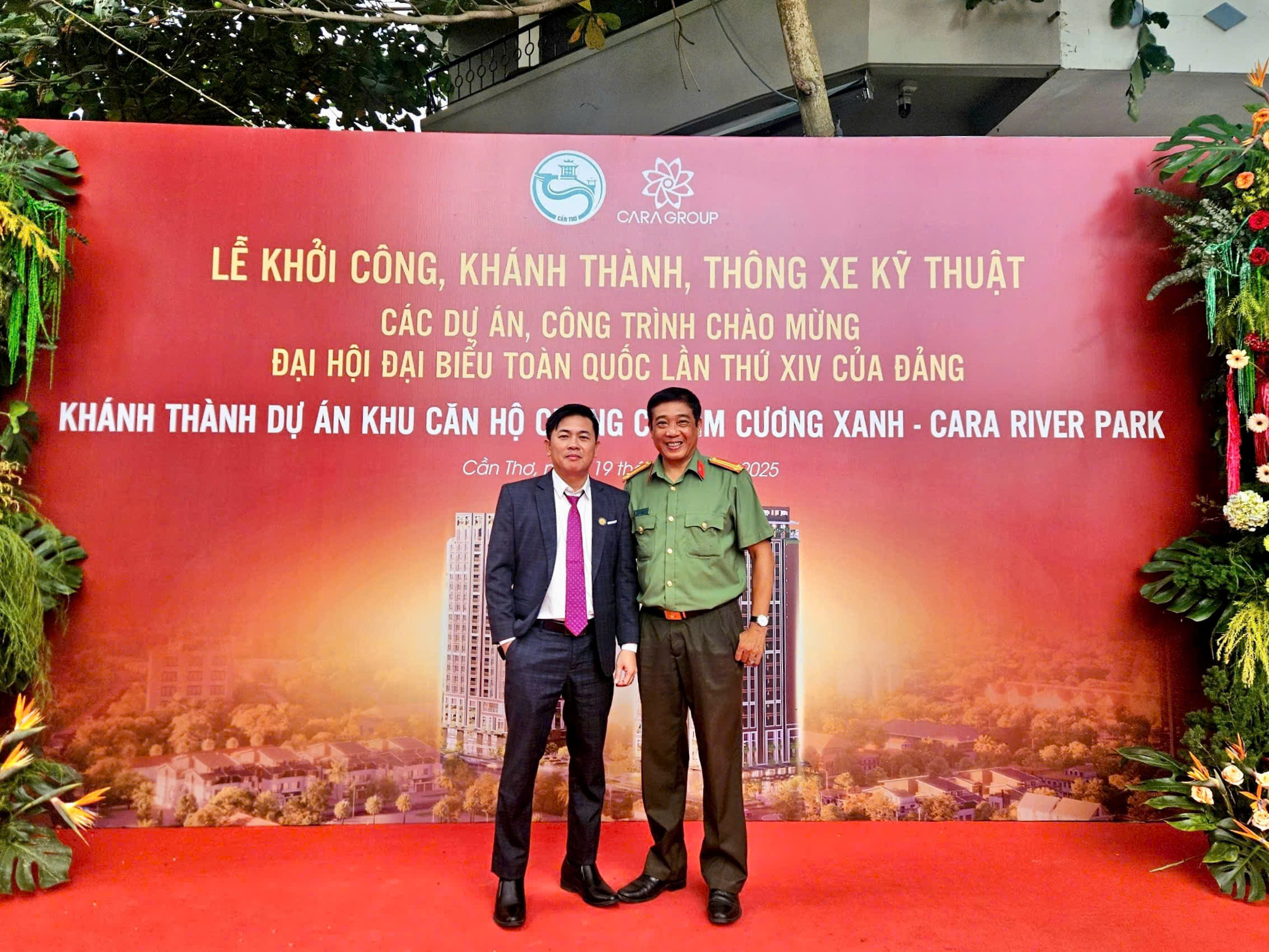 LỄ KHÁNH THÀNH DỰ ÁN KHU CĂN HỘ CHUNG CƯ KIM CƯƠNG XANH - CARA RIVER PARK