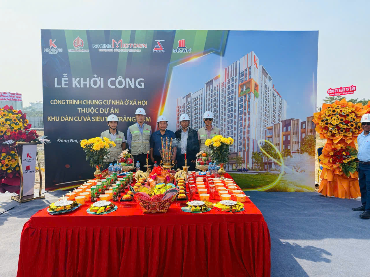 KHỞI CÔNG DỰ ÁN CHUNG CƯ NHÀ Ở XÃ HỘI TRẢNG BOM: NAGECCO ĐỒNG HÀNH KIẾN TẠO NHÀ Ở CHO CỘNG ĐỒNG