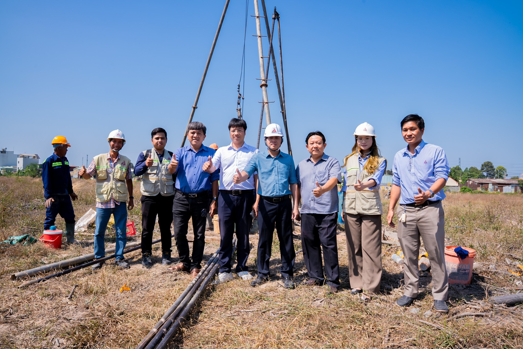 NAGECCO TRIỂN KHAI CÔNG TÁC KHẢO SÁT HIỆN TRƯỜNG DỰ ÁN KHU DÂN CƯ 77,28 HA VÀ 35,664 HA TẠI ĐỒNG NAI