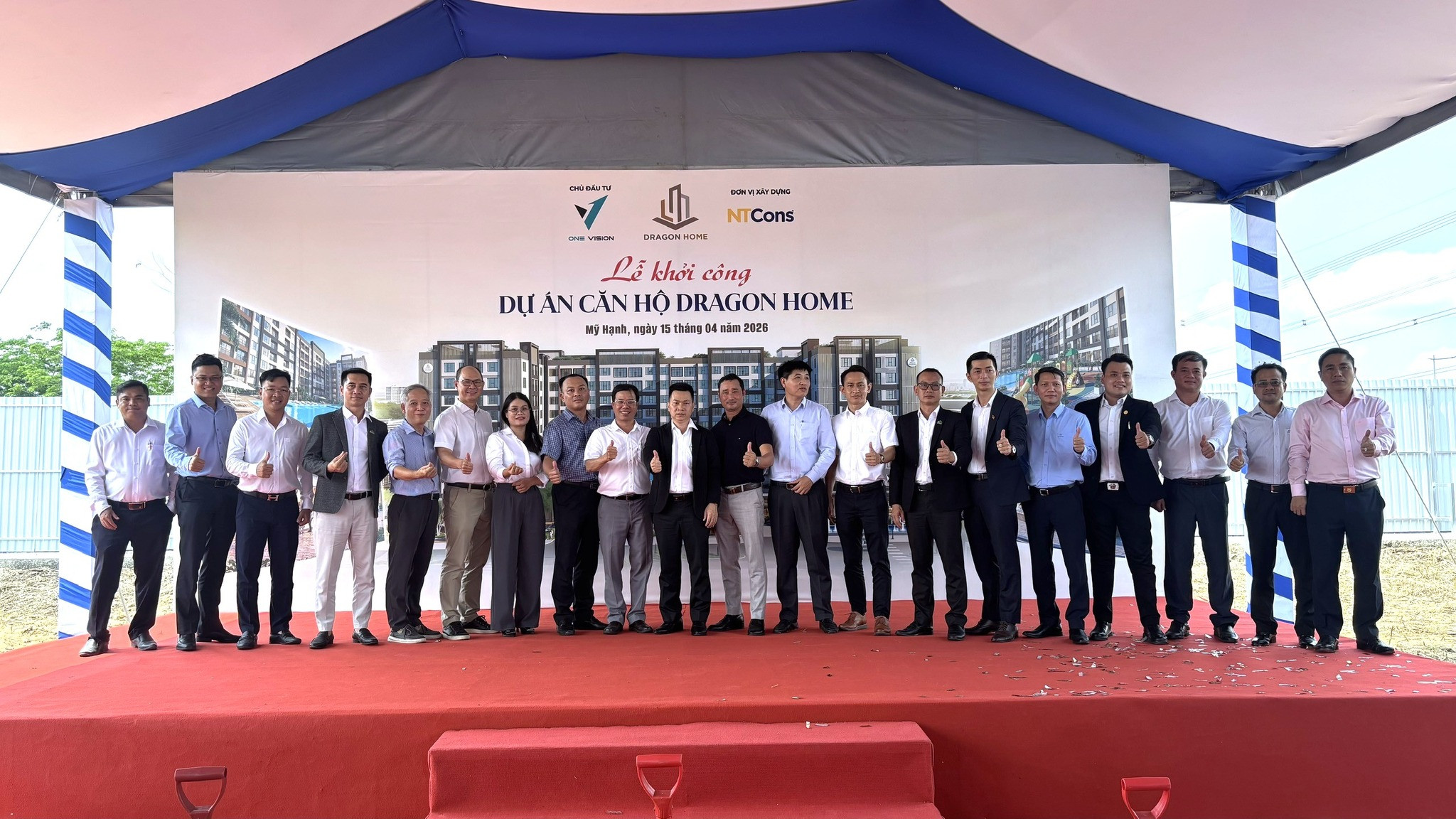 Lễ khởi công dự án Chung cư Dragon Home