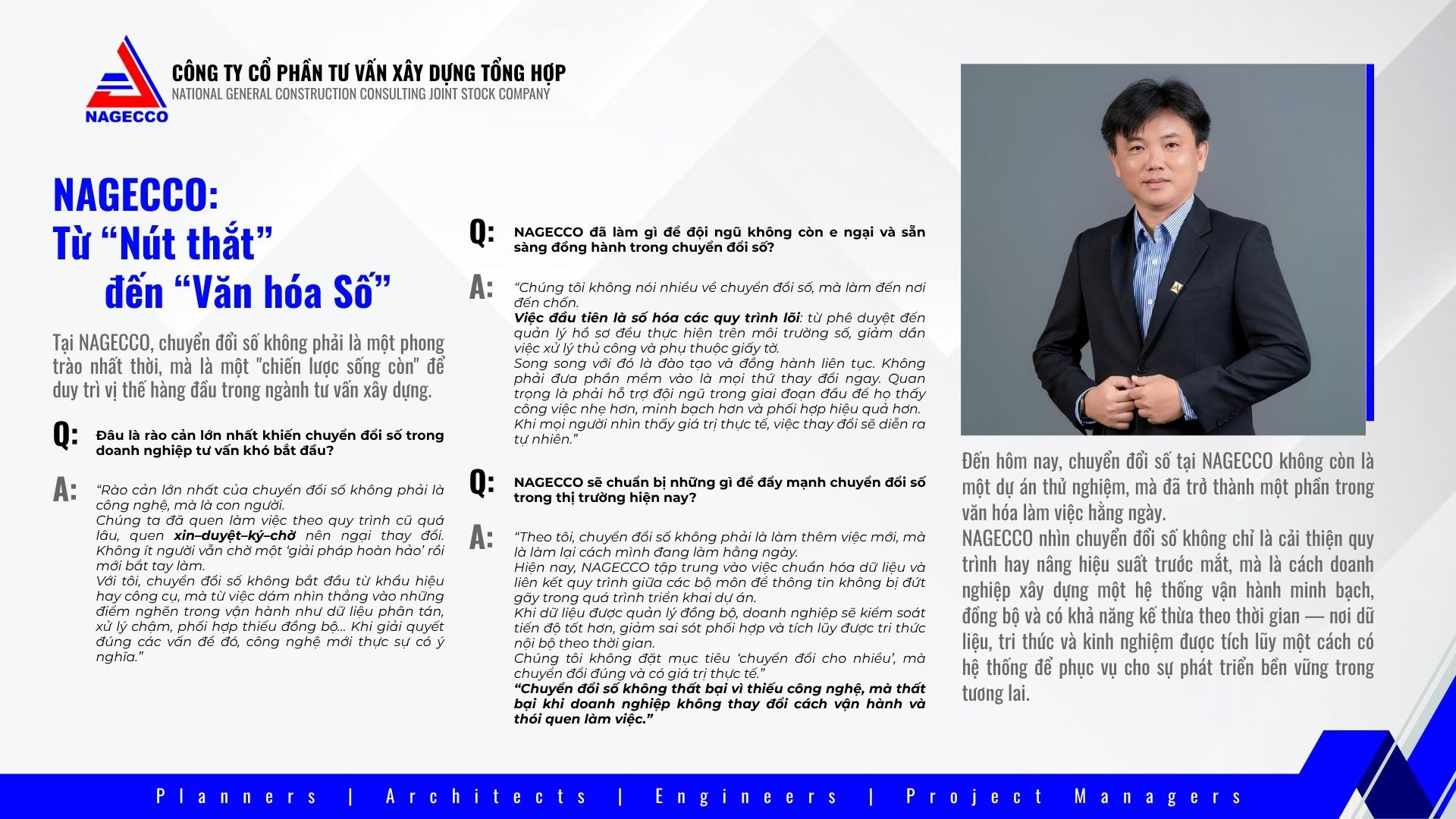 NAGECCO: TỪ “NÚT THẮT” ĐẾN “VĂN HÓA SỐ” – KHI CÔNG NGHỆ PHỤC VỤ CON NGƯỜI