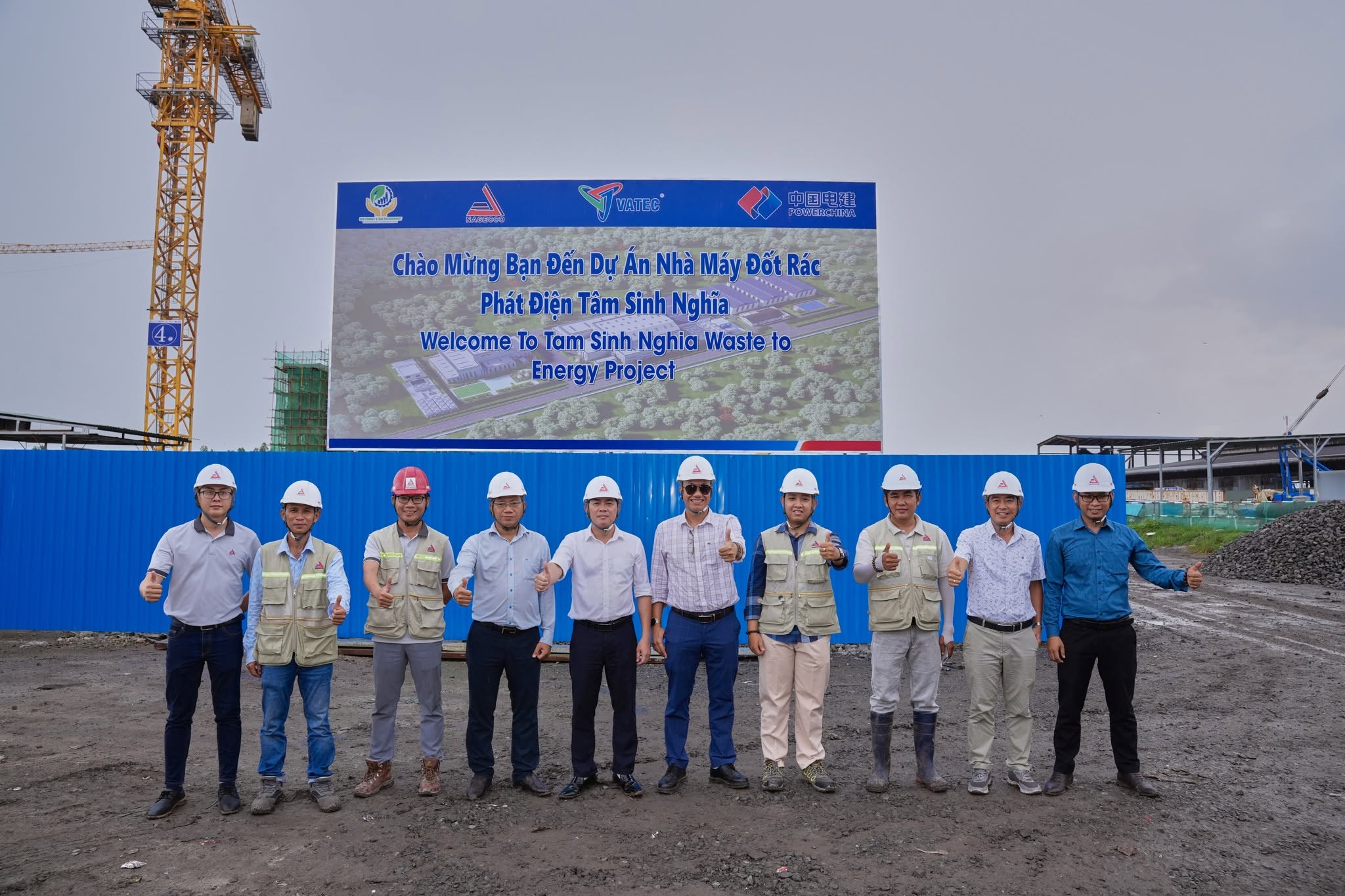 Hành trình đồng hành cùng Nhà máy Đốt rác Phát điện Tâm Sinh Nghĩa – Củ Chi: Niềm tự hào của đội ngũ tư vấn giám sát NAGECCO