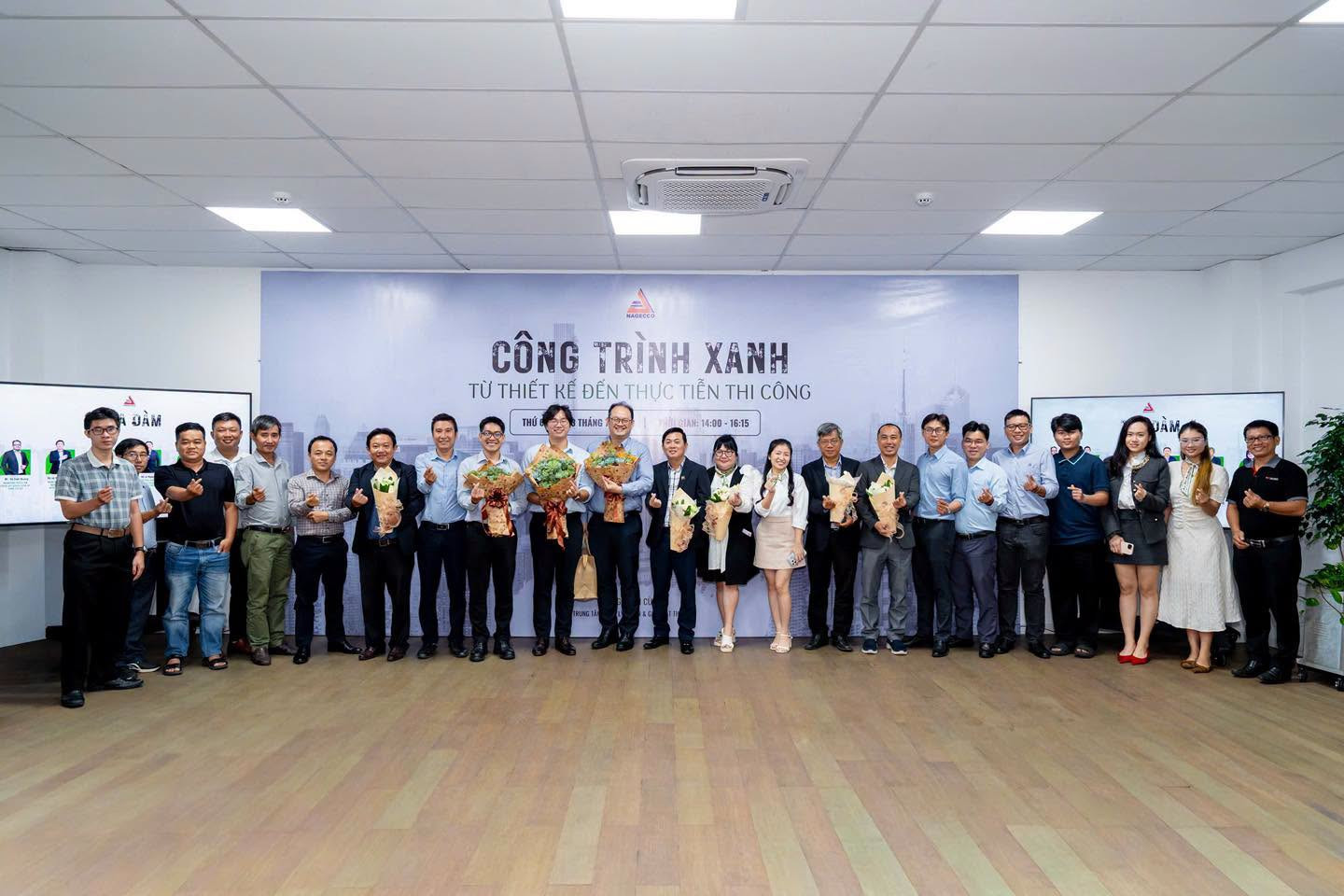 TỌA ĐÀM CHUYÊN SÂU: “CÔNG TRÌNH XANH – TỪ THIẾT KẾ ĐẾN THỰC TIỄN THI CÔNG”