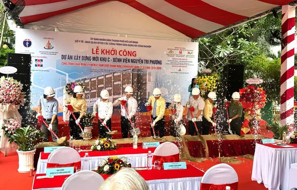 KHỞI CÔNG DỰ ÁN XÂY MỚI KHU C – BỆNH VIỆN NGUYỄN TRI PHƯƠNG